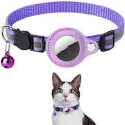 Airtag Reflective Pet Collar with Bell